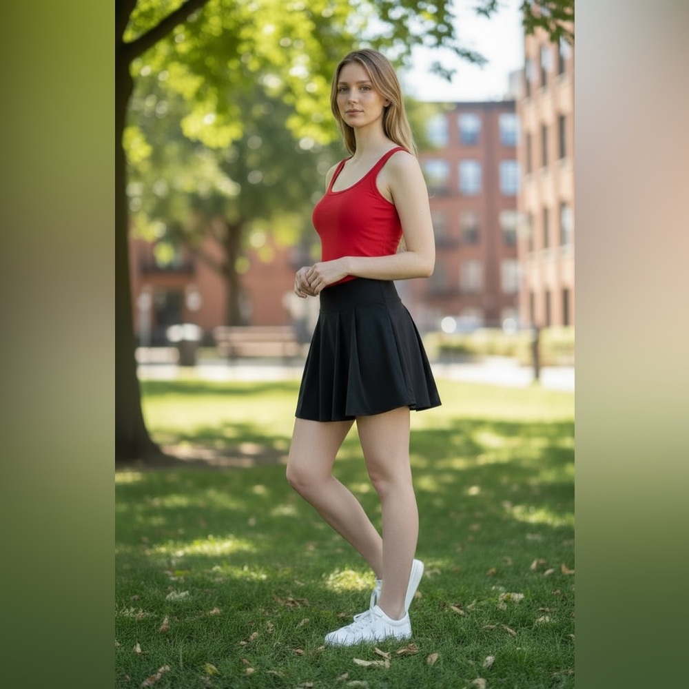 FP Movement Womens Black Tennis Skort